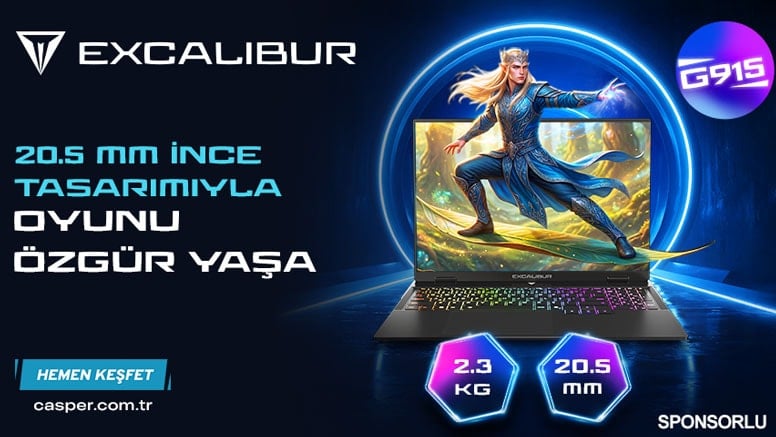 Excalibur G915: İnce yapı ve üst düzey performans bir arada