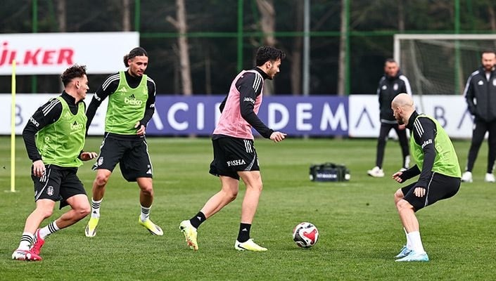 Beşiktaş'ta derbi maçı hazırlıkları başladı