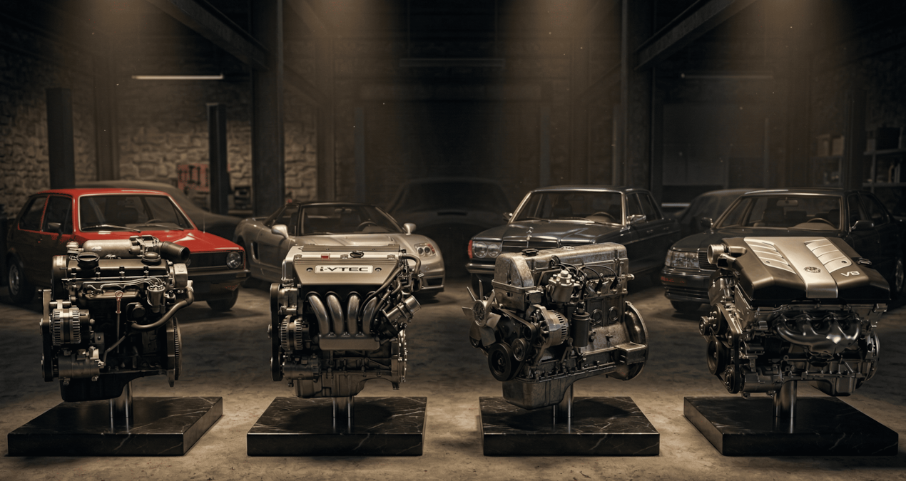 Milyon kilometreye meydan okuyan 4 motor: İşte sanayi yüzü görmeyen efsaneler