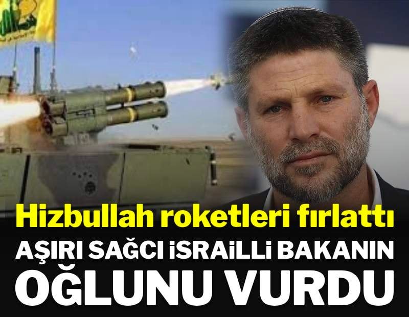 Hizbullah aşırı sağcı İsrailli bakanın oğlunu vurdu | SAVAŞTA 7'NCİ GÜN