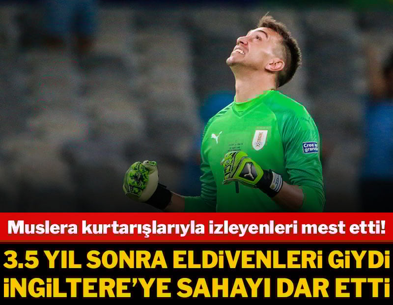 Muslera 3.5 yıl sonra eldivenleri giydi! İngiltere'ye sahayı dar etti