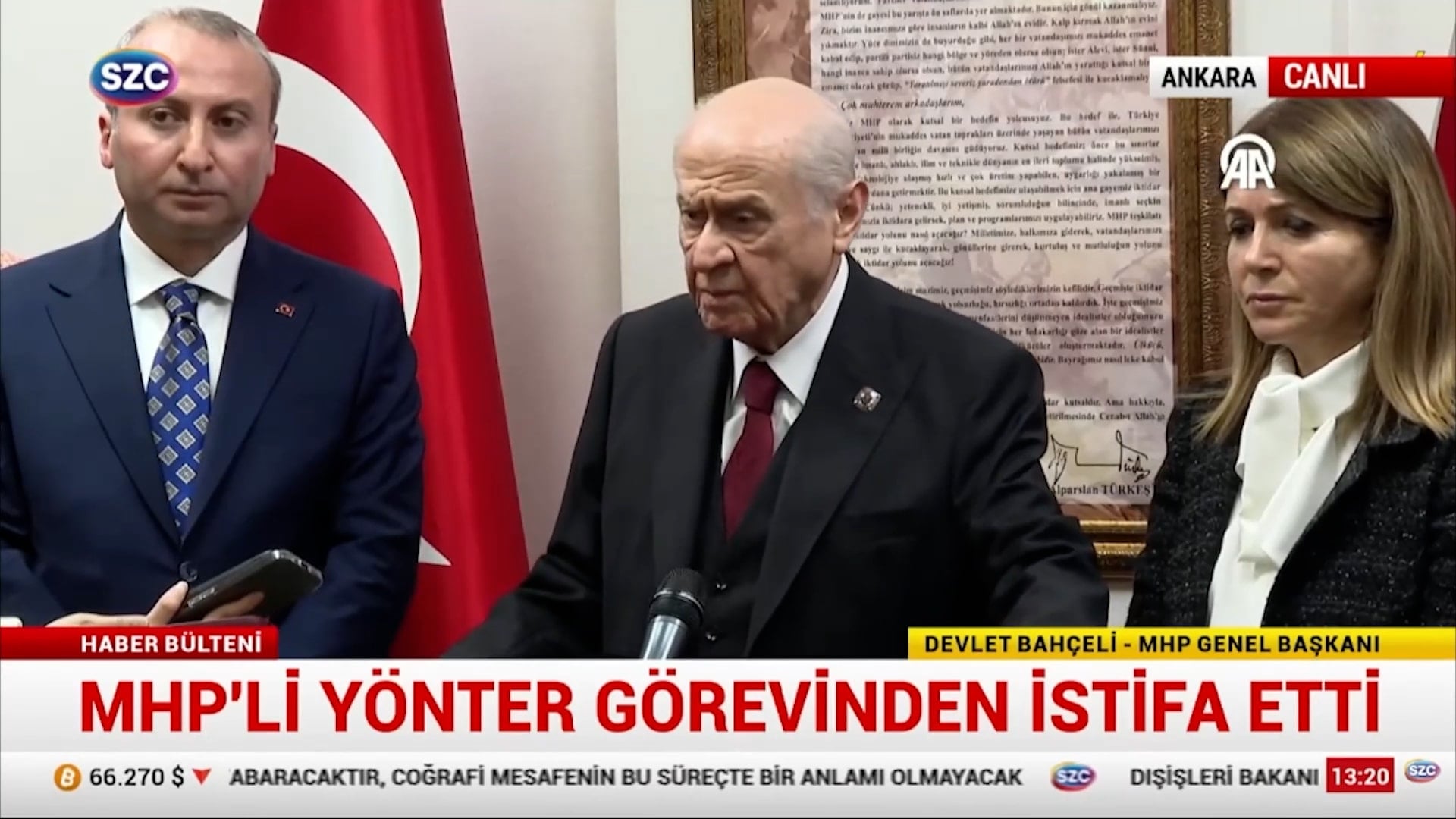 Son dakika... Bahçeli'den, İzzet Ulvi Yönter'in istifasına ilişkin ilk açıklama