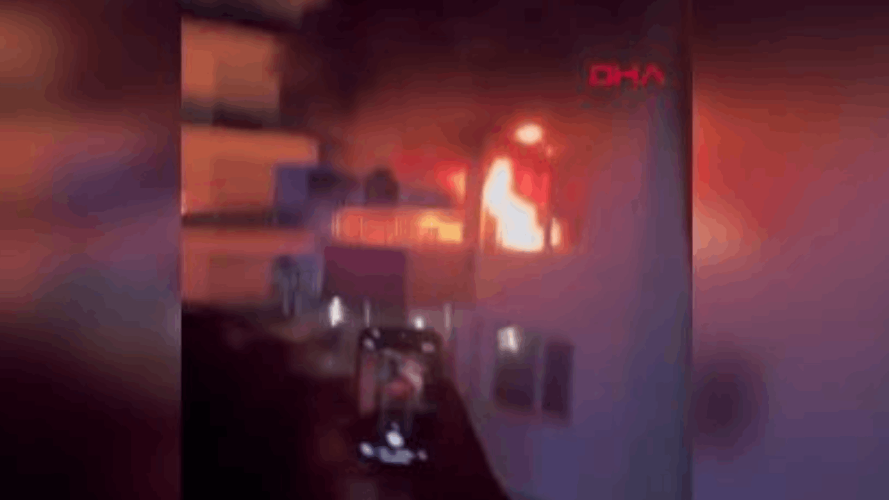 Alanya’da 5 katlı apartmanda yangın