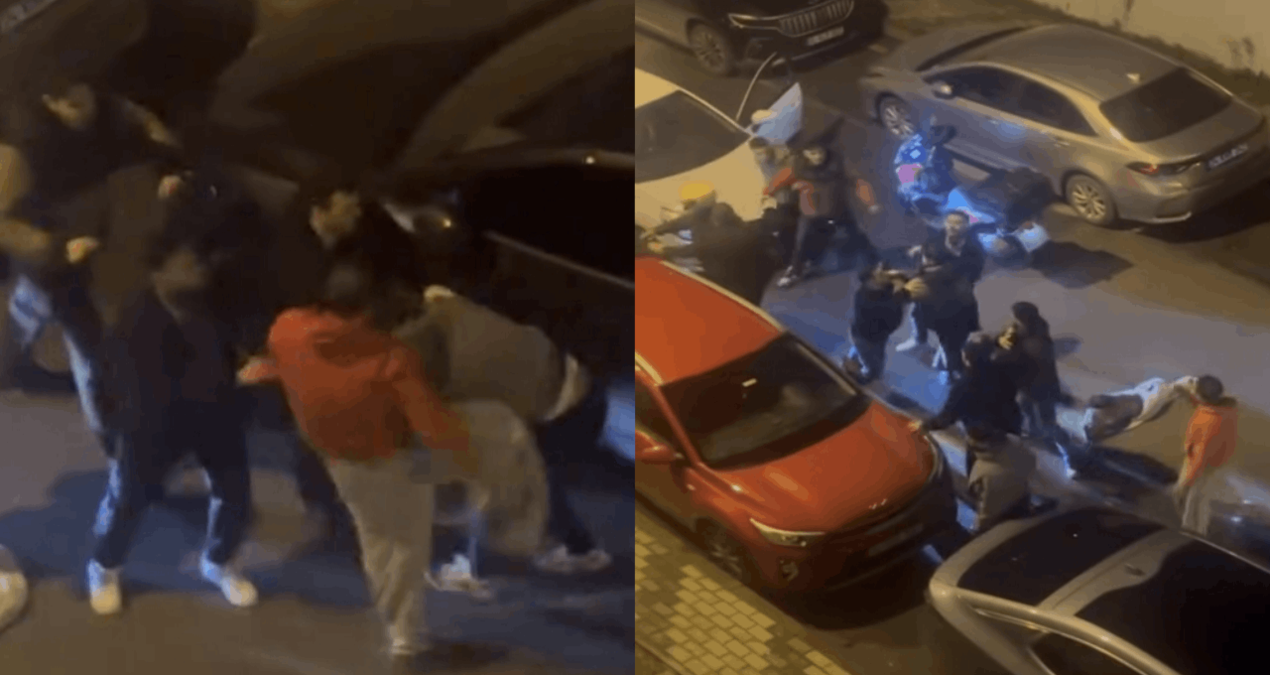 Üsküdar'daki ters yön tartışması sopalı kavgaya döndü