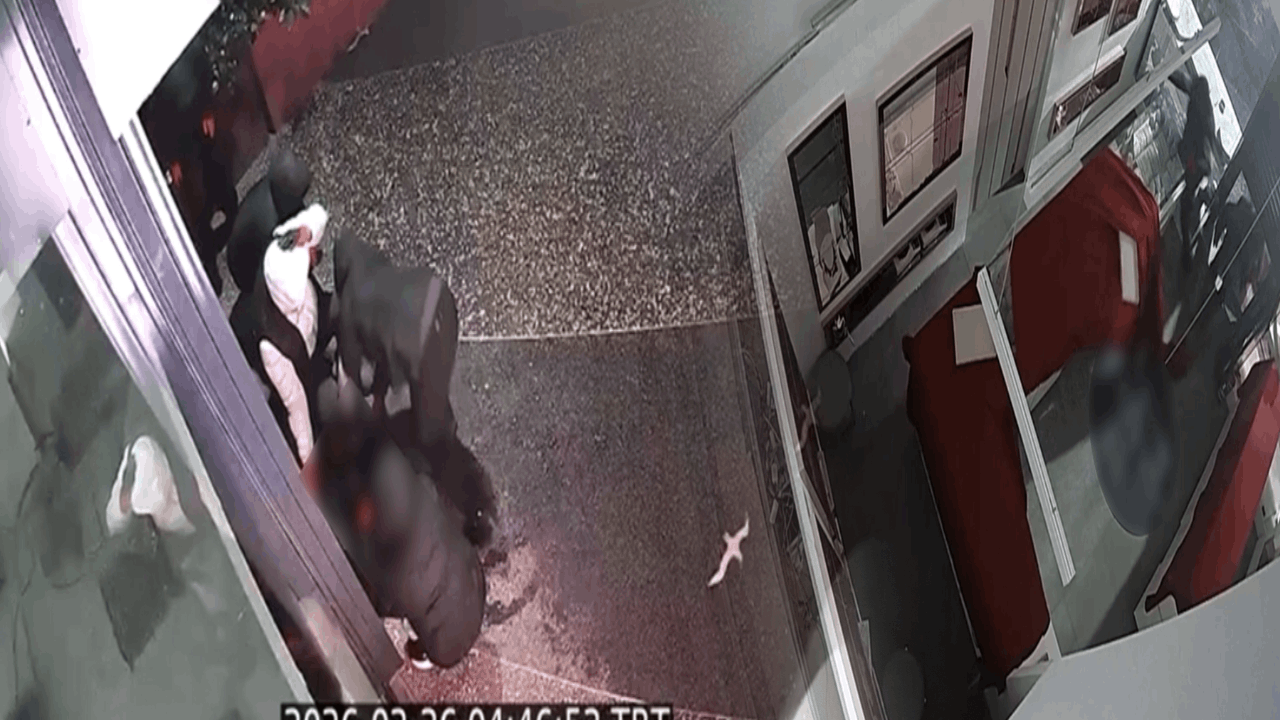 2 dakikada 18 milyon liralık soygun kamerada!