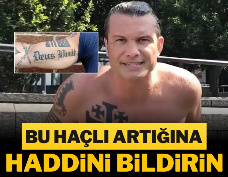 Kendini savaş tanrısı sanan bir Haçlı artığı