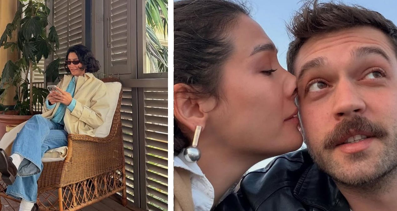 Halef'in yıldızı aşka geldi: Öpmeye doyamadı