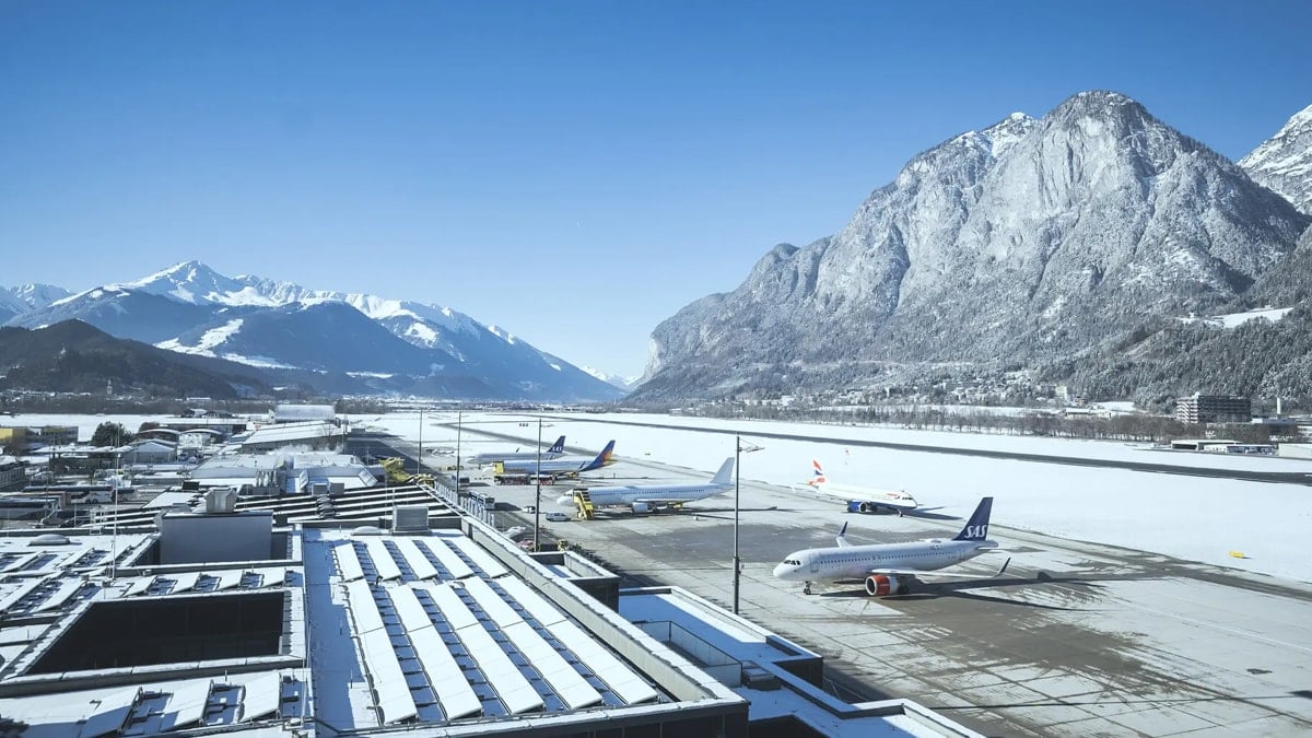  Avrupa'nın kalbindeki bu havaalanına inebilmek için özel sertifika şart