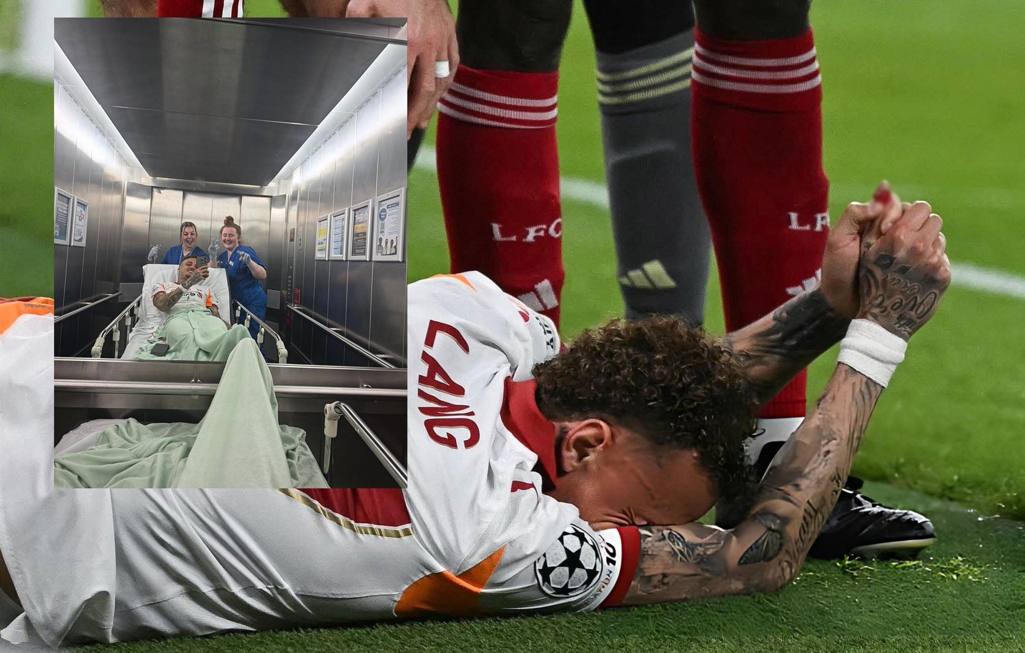 Liverpool maçında parmağı kopmuştu! Noa Lang'dan haber var