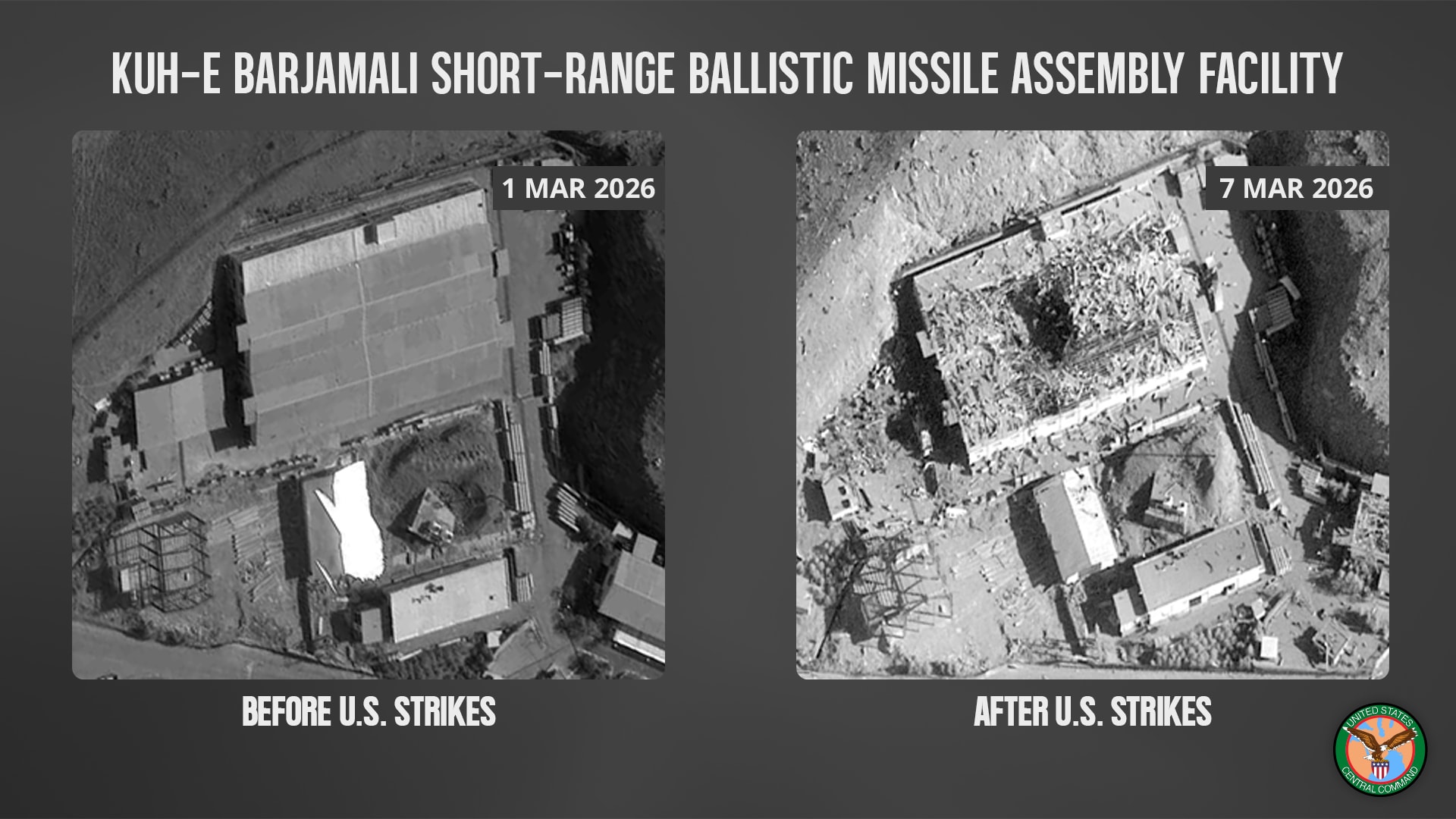 ABD duyurdu: İran’ın balistik füze üretim tesisi imha edildi