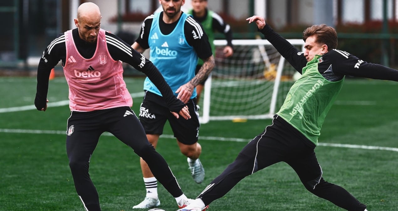 Beşiktaş'ta derbi hazırlıkları devam etti