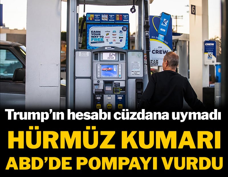 Trump'ın hesabı cüzdana uymadı! "Hürmüz Kumarı" ABD'de  pompayı vurdu!