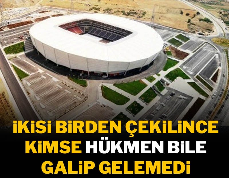 İki takım birden çekilince kimse hükmen bile galip gelemedi