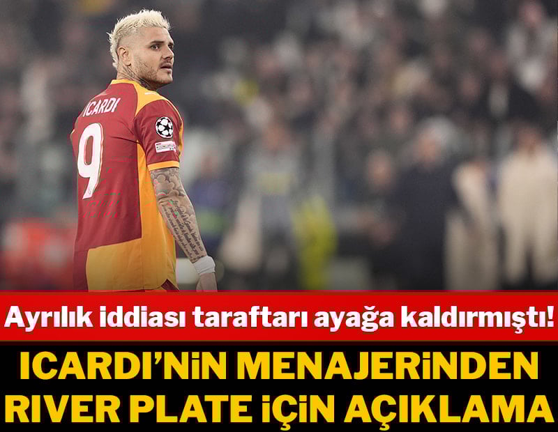 Icardi'nin menajerinden River Plate yanıtı! Taraftarı ayağa kaldırmıştı