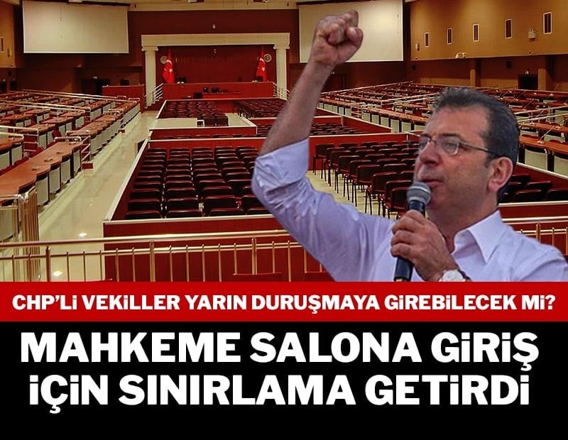 CANLI| İBB davasında beşinci gün:  Mahkeme heyeti duruşmayı erteledi