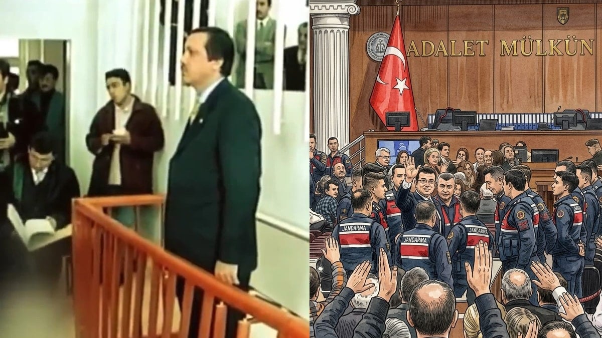 İki mahpuslukta uçurum gibi fark