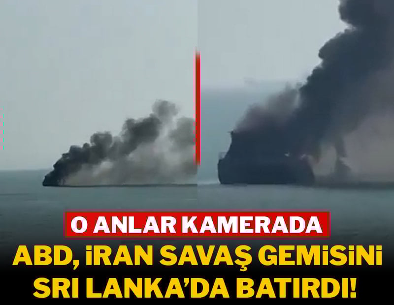 ABD, İran savaş gemisini Sri Lanka açıklarında batırdı, 140'a yakın denizci kayıp