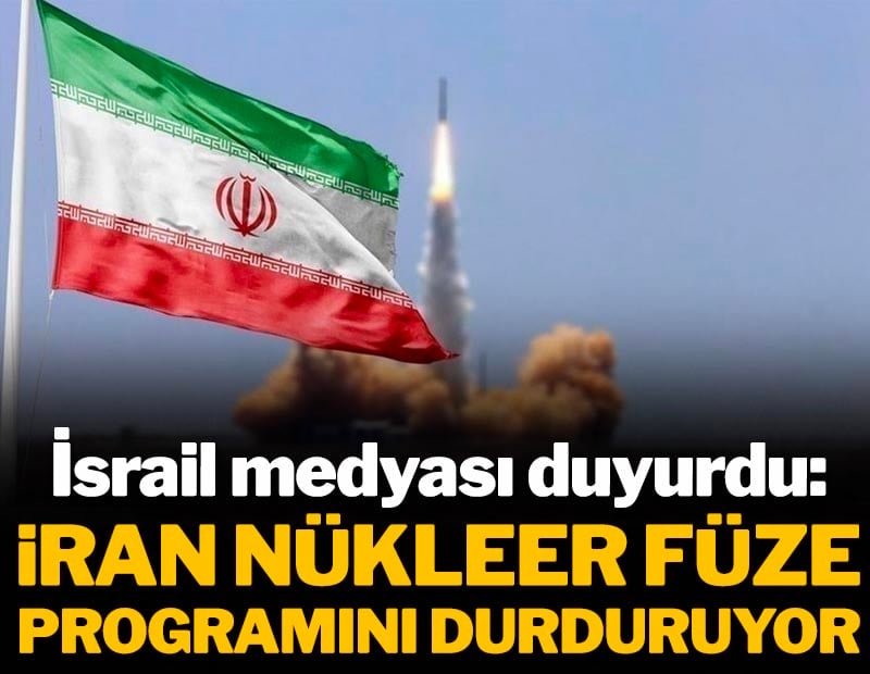 İsrail medyası İran'ın füze programını durdurmayı kabul ettiğini iddia etti