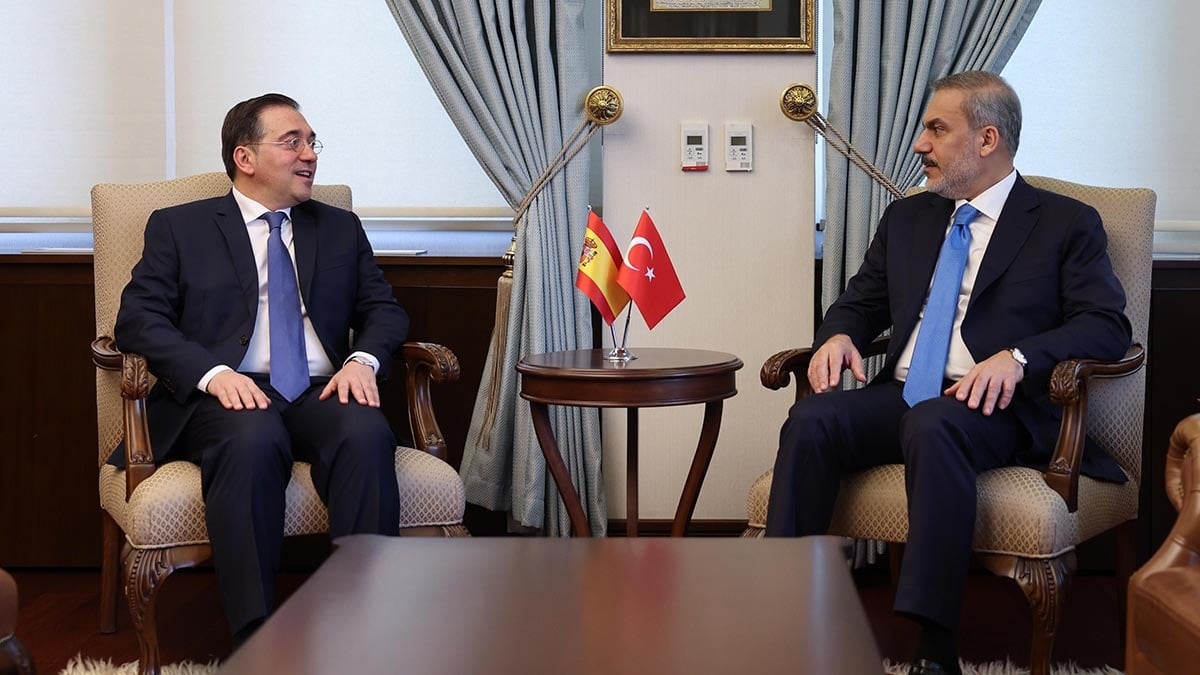 Dışişleri Bakanı Fidan, İspanyol mevkidaşı ile görüştü