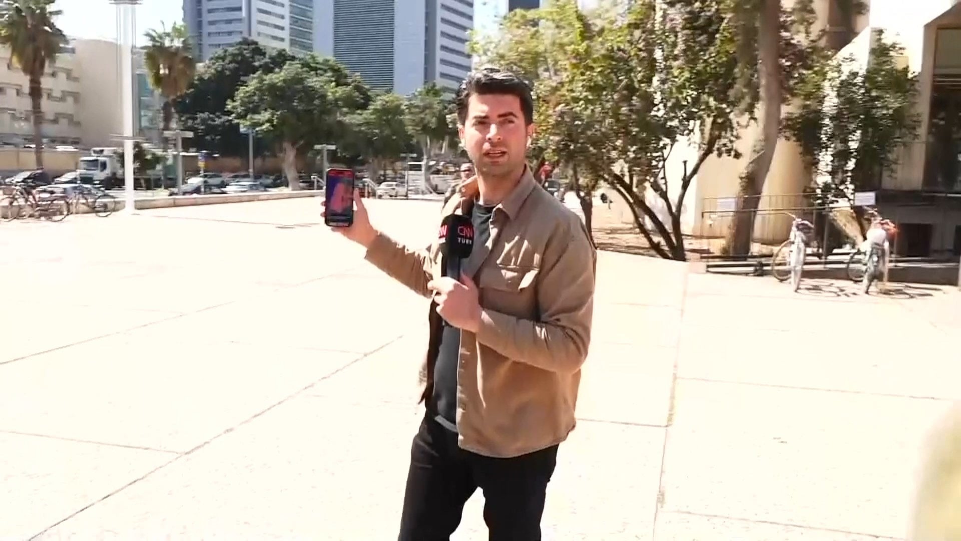 İsrail'de CNN TÜRK ekibine gözaltı