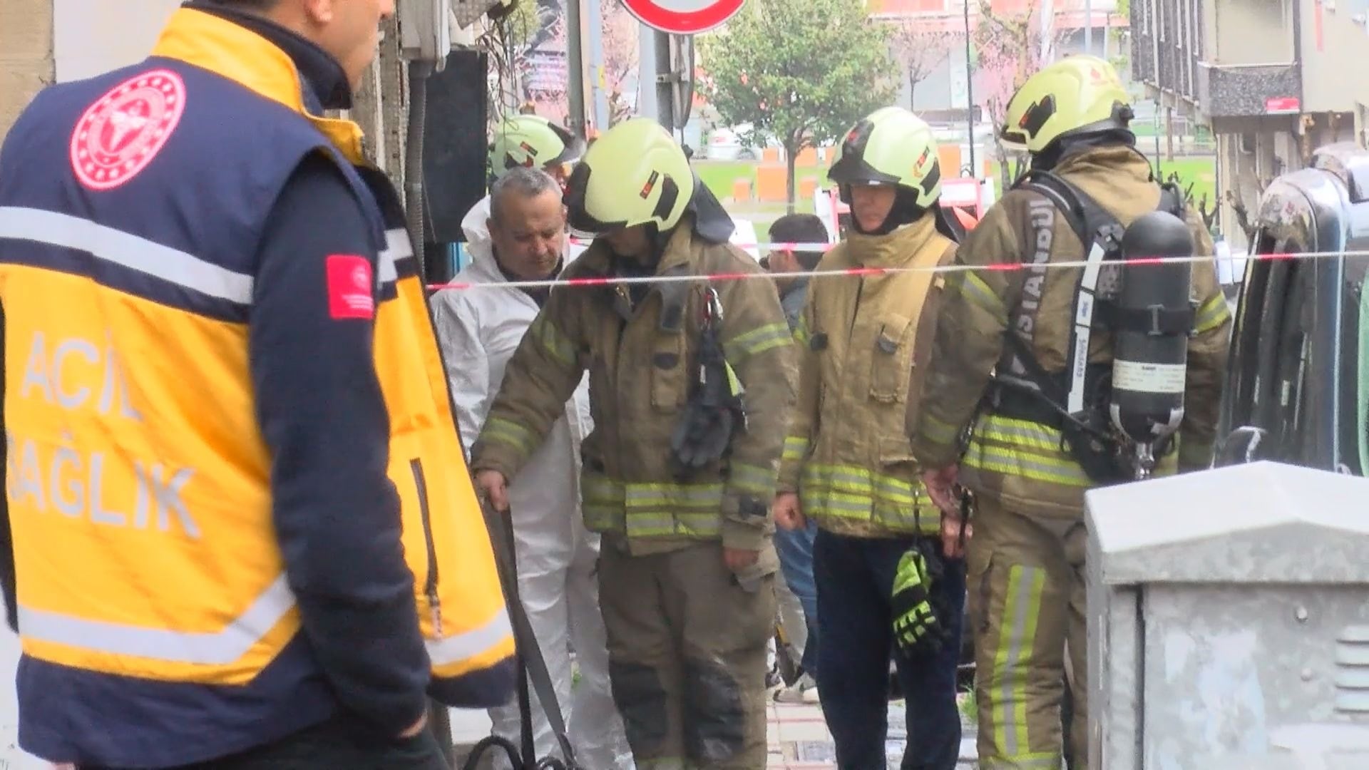 Yangın tüpü dolum tesisinde gaz sızıntısı: 8 kişi hastanelik oldu