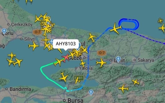 İstanbul'da hava ulaşımı neredeyse kilitlendi: Uçaklar havada tur attı