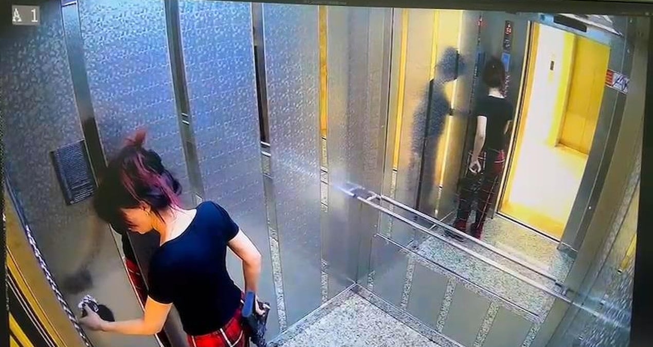 Pijamalarını giyip pompalıyı eline aldı: Genç kadın eski sevgilisine dehşet yaşattı