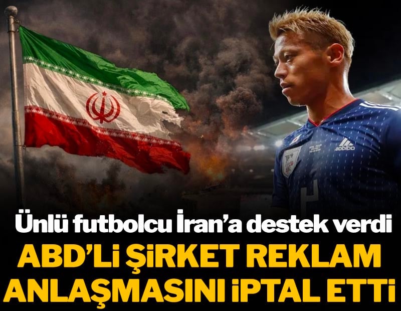 Ünlü futbolcu İran'a destek verdi! ABD'li şirket reklam anlaşmasını iptal etti