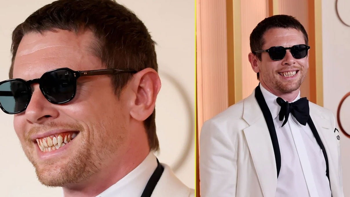 Kırmızı halıda vampir sürprizi: Herkes onun dişlerini konuşuyor!