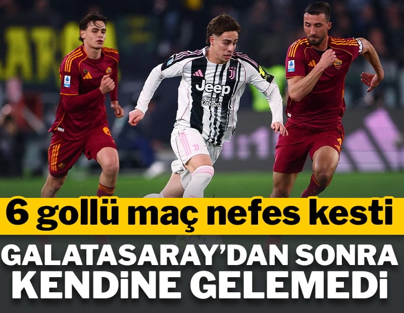 6 gollü maç nefes kesti! Juventus galibiyeti unuttu
