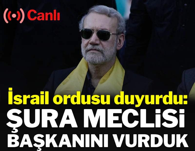 İsrail ordusu Ali Laricani'nin hedef alındığını duyurdu | 18. günde ağır bombardıman