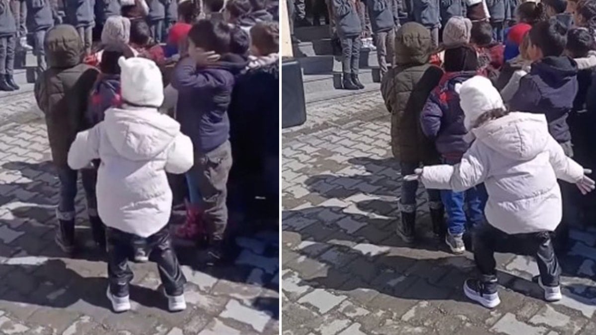 Ağrı'da köy okulunda minik kızın yaptığı dansı dünya konuşuyor