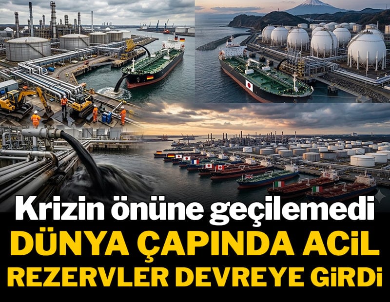 Krizin önüne geçilemedi: Dünya çapında acil rezervler devreye girdi