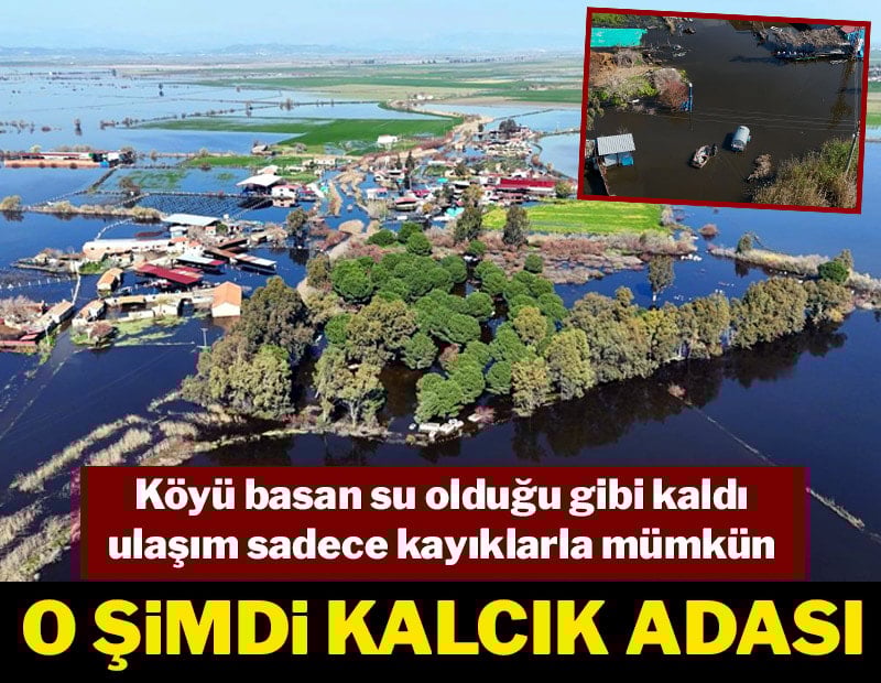 O şimdi Kalcık adası