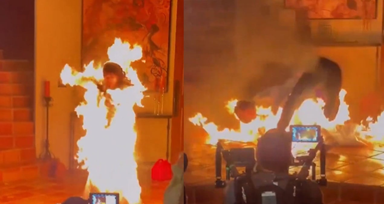 Katy Perry alevlerin ortasında kaldı! Gerçek sonradan ortaya çıktı