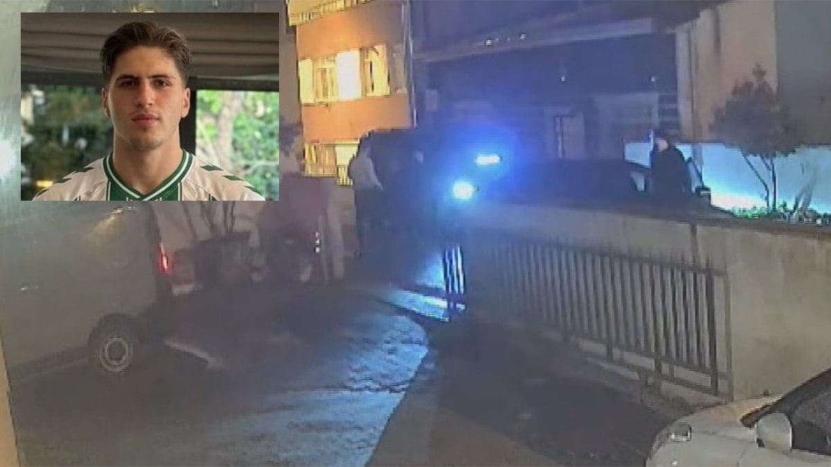 Futbolcu Kubilay Kaan Kundakçı cinayeti! Saldırının görüntüleri ortaya çıktı