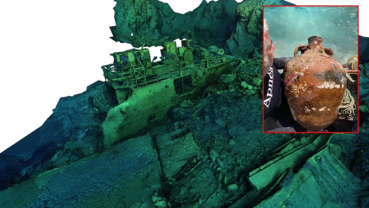 2700 yıldır suyun altında! Heyecanlandıran keşif