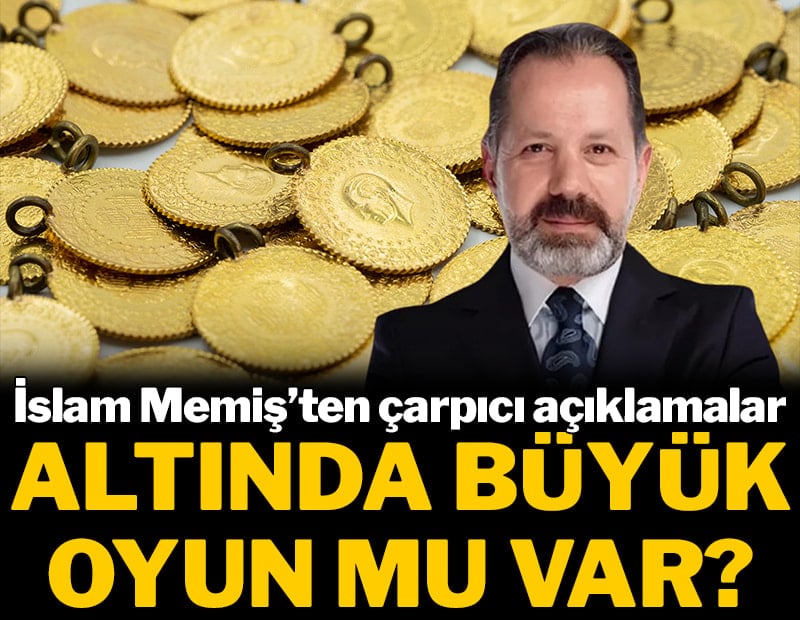 Altında büyük oyun mu var? İslam Memiş’ten çarpıcı açıklamalar