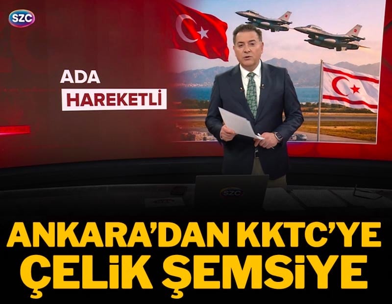 Ankara'dan KKTC'ye çelik şemsiye