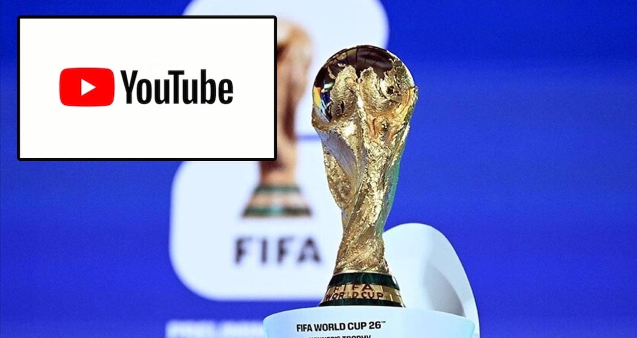 Youtube'dan 2026 FIFA Dünya Kupası hamlesi! Canlı yayınlanacak
