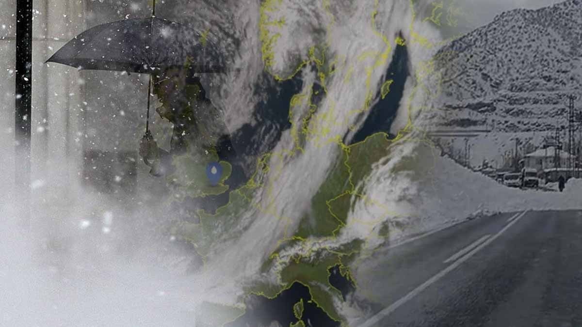 Bahar beklerken beyaz kabus geri döndü! Otoyollar çöktü, peş peşe acil sel uyarısı