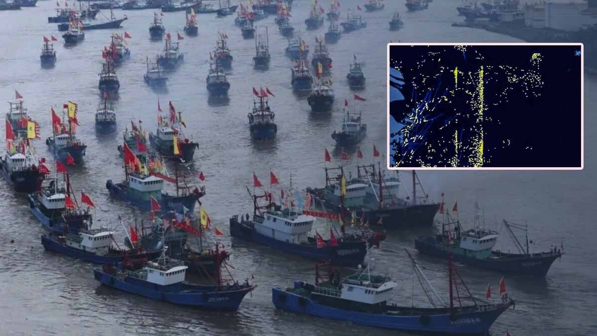 Binlerce balıkçı teknesi konuşlandırıldı ama balık peşinde değiller!