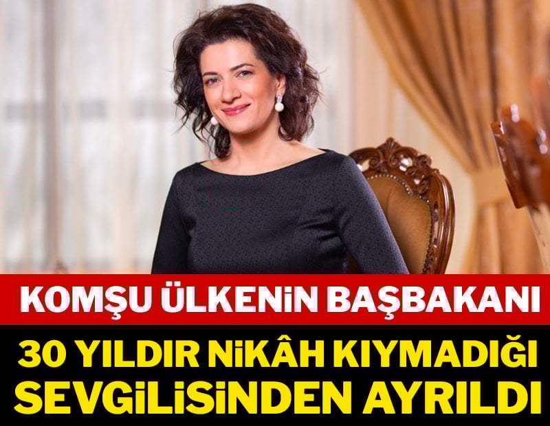 Komşu ülkenin başbakanı 30 yıldır nikah kıymadığı sevgilisinden ayrıldı
