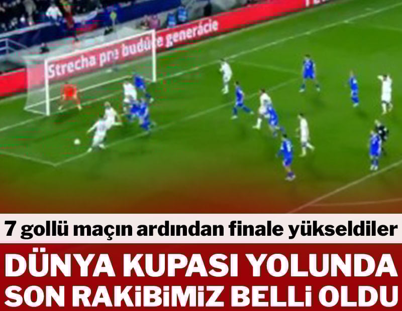 Türkiye'nin Dünya Kupası yolundaki son rakibi belli oldu