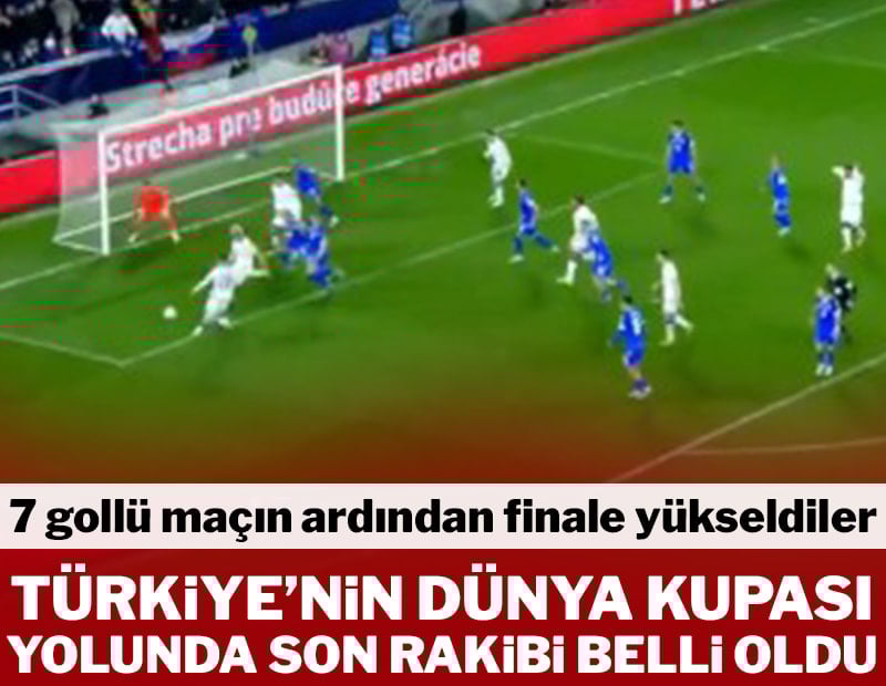 Türkiye'nin Dünya Kupası yolundaki son rakibi belli oldu