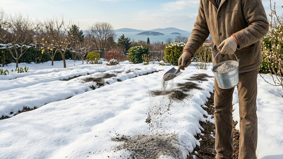 İşte bu yüzden mart ayında bahçeye kül serpmek çok önemli