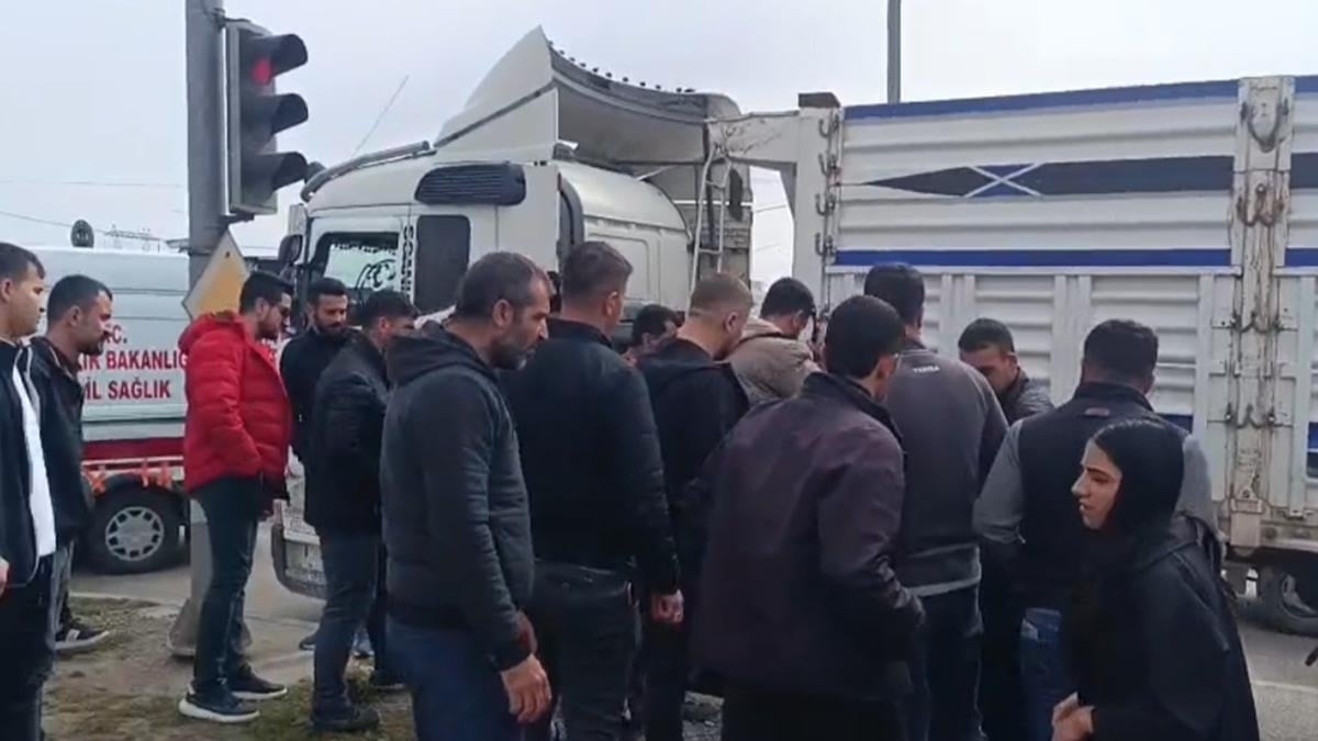 TIR’ın çarptığı kadın ağır yaralandı