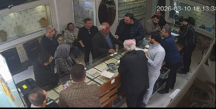 Kuyumcunun dikkatiyle 750 bin TL dolandırılmaktan kurtuldu