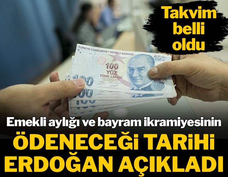 Son dakika... Erdoğan'dan emekli aylığı ve bayram ikramiyesi açıklaması