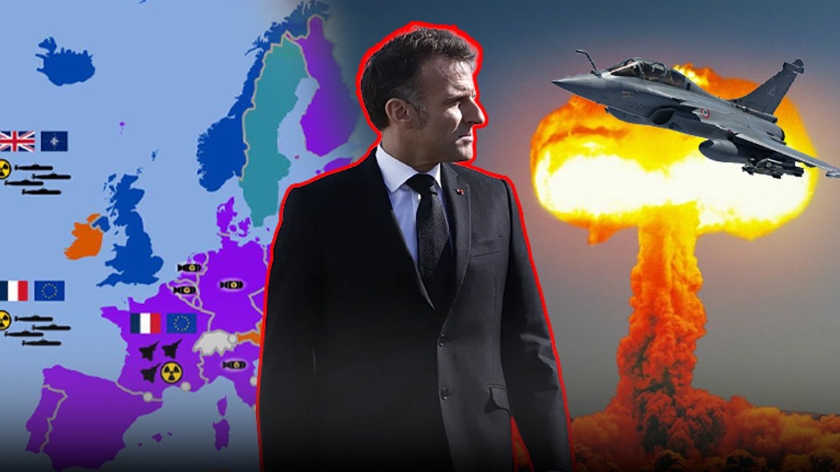 Dünyanın çivisi çıktı, Macron Nükleer düğmeye bastı